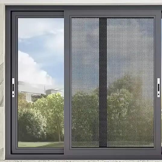 Customized Aluminum Sliding Glass Window Modern Interior Sliding Glass Window