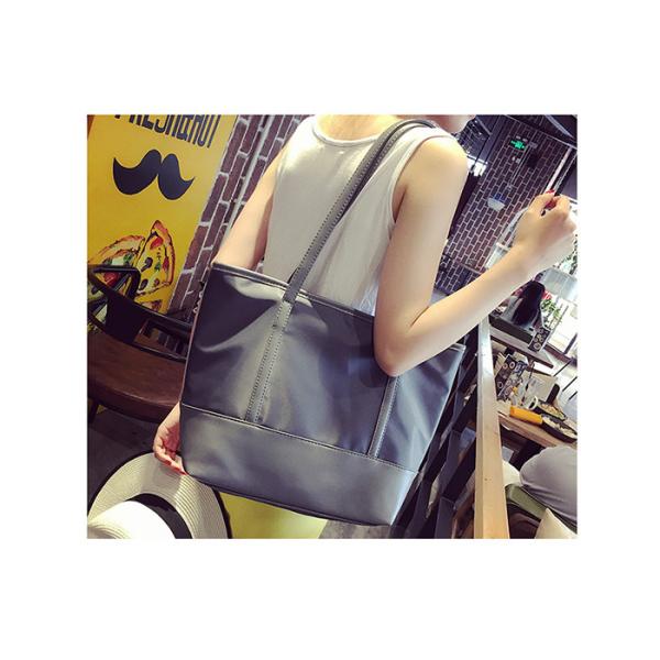 Fashionable Canvas Tote Bags Custom Made Wear Resistant With Zippered Pocket