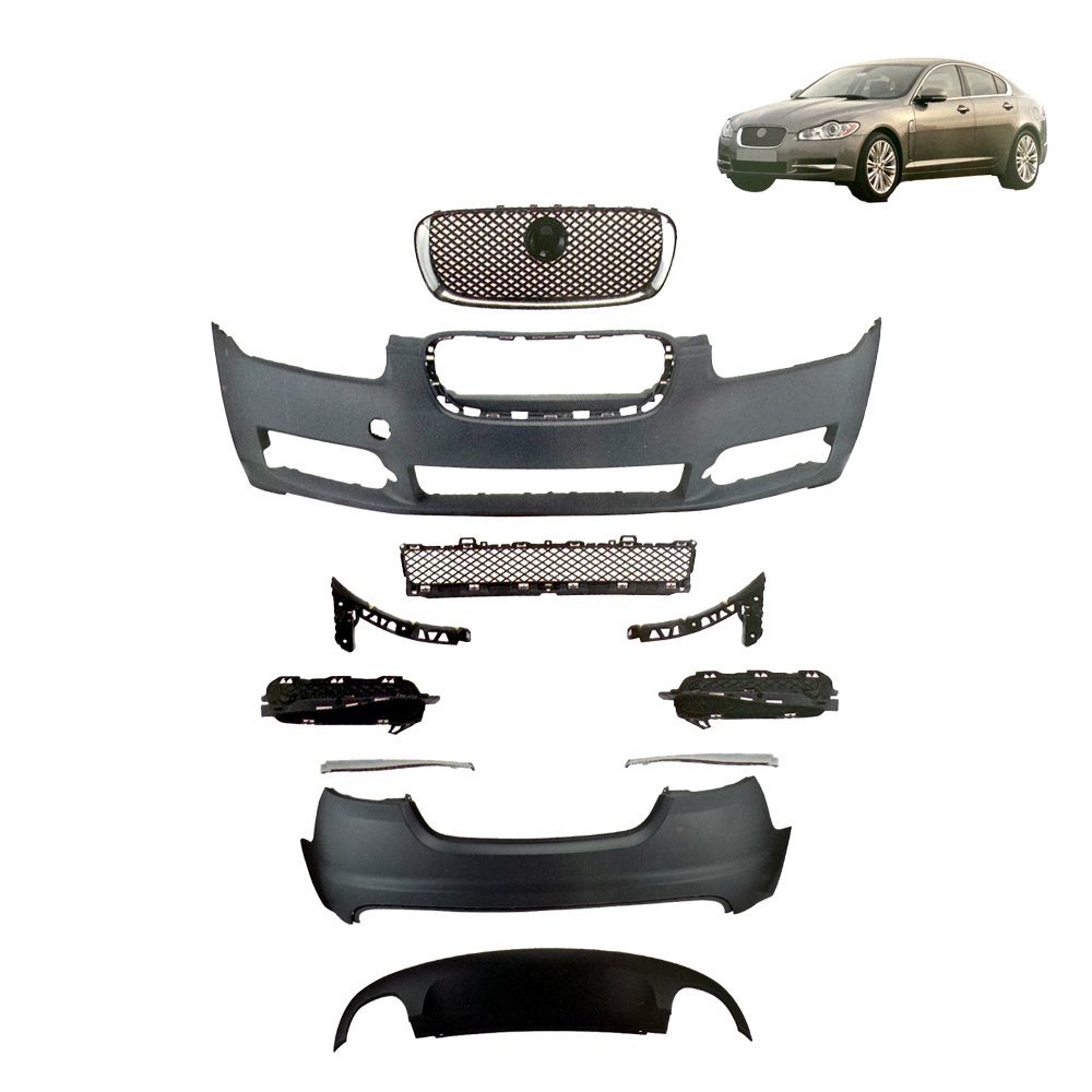 Complete Base Front Bumper Assembly Kit OE C2Z8838XXX-A for 2008-2011 Jaguar XF X250