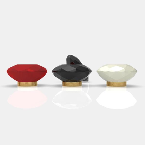 Изготовленные на заказ крышки флакона духов ISO 9001 Fasion золота головы собаки