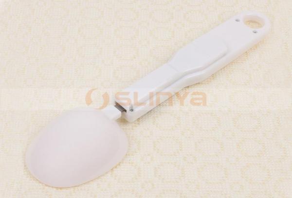 Weight Measuring Function Plastic Lcd Digital Liquid Bulk Measuring Spoons With Scale for Cooking