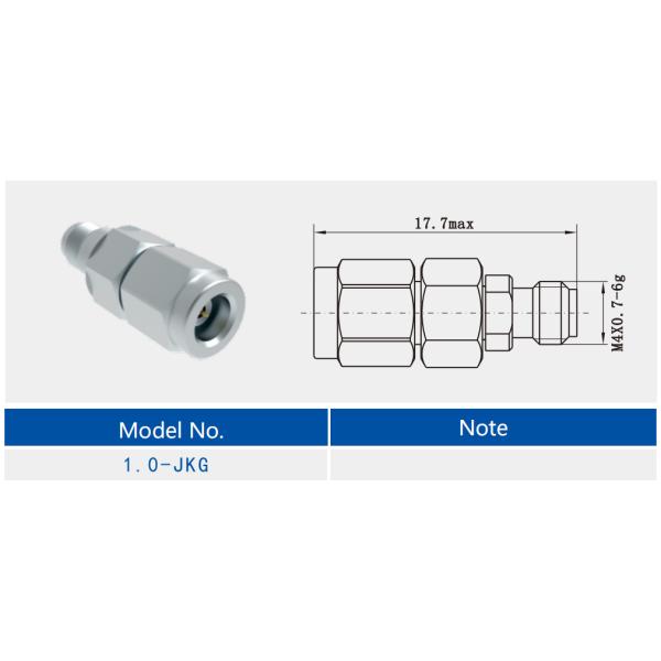 Высокопроизводительный 110 ГГц нержавеющий сталь мужчина-женщина RF-коннектор адаптер