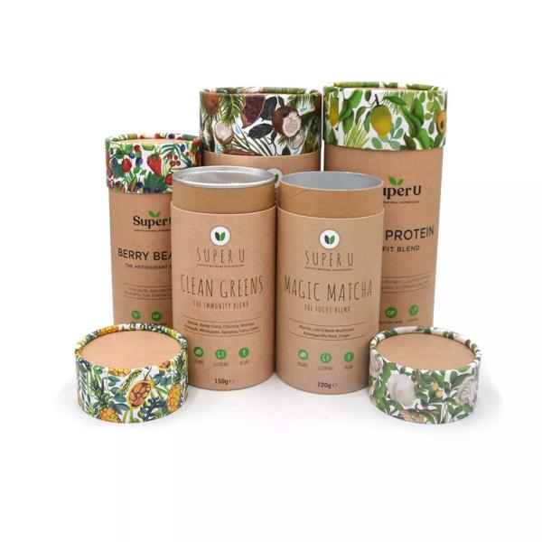 Biodegradable 100% Airtight Food Grade Super Food Powder Packaging