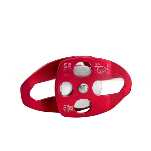 Versatile Climbing and Descending Hardware 7075 Rescue Pulley Aluminum Bearing System