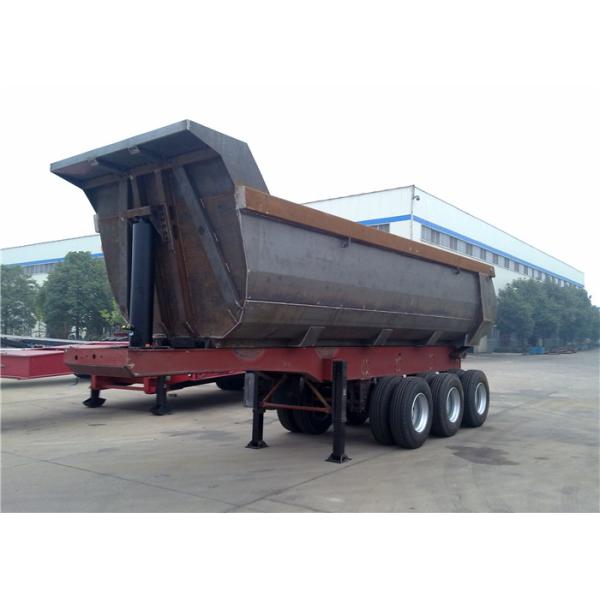 цапфы 30КБМ 3 сверхмощный Семи трейлеров у формы конца Типпер трейлер Семи/самосвал зада