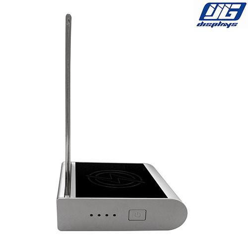 2 Ports Commercial Phone Charging Station , Wireless And Wire Charging Holder Power Bank Tablet Menu For Restaurants