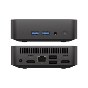 Single LAN Dual HD-MI Intel N100 Mini PC DDR4 16GB For Home Office
