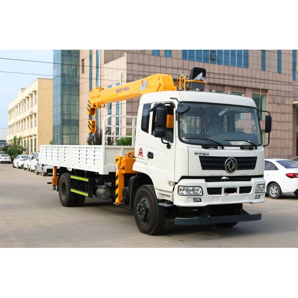 6 TON Color Customizable Straight Arm Truck Mounted Crane with Hydraulic Boom Design