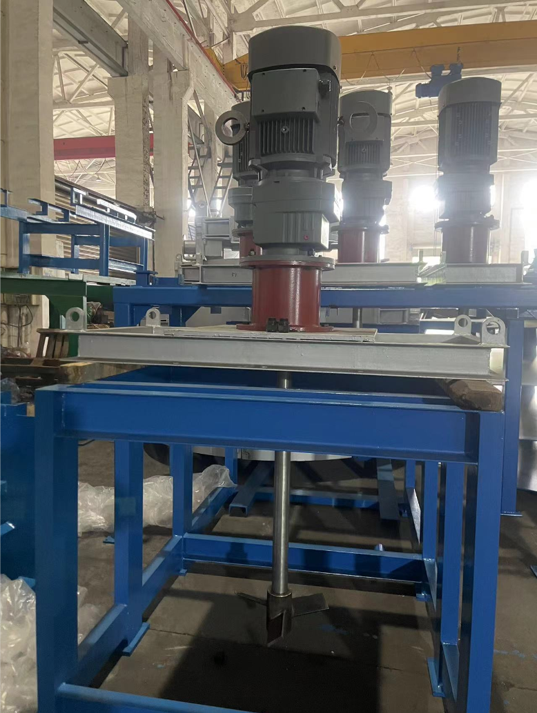 Heat Resistant Alloy Molten Lead Stirrer Machine For Lead Smelting