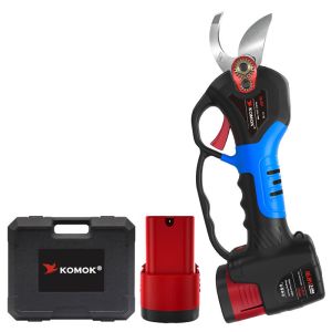 ножницы 25mm профессиональные электрические подрезая с 2 резервными батареями лития 2Ah