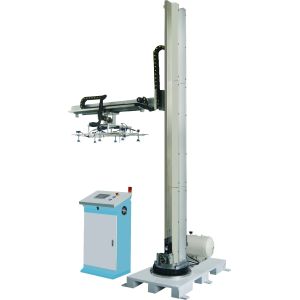 4-Axis Rotary Bagged Plastic Bottle Palletizer With Automatic Stacking