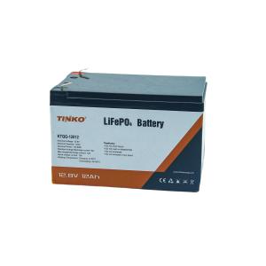 12v 12ah Lifepo4 Bateria com longa vida útil para energia de reserva e veículos