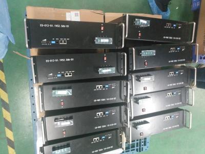 51.1V52.5Ah com UL, armazenamento de energia da casa do certificado do BIS com densidade de alta energia para a estação base das telecomunicações