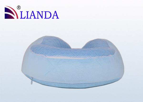 Dark Bule Hydraluxe Gel Cooling Pillow , Pillow With Cooling Gel 30×29×11cm