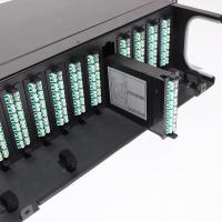 Painel de remendo HD da fibra ótica MPO 1U 2U 4U com 72 porto do porto 48 do porto 64