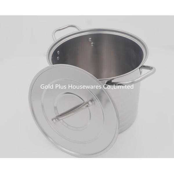 28cm Hot Thick Bottom Stainless Steel Cooking Pot Milk Bucket