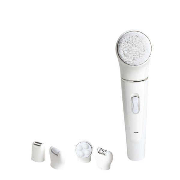 Escova de cuidados com a pele de limpeza profunda com vários acessórios Escova facial de remoção de calos