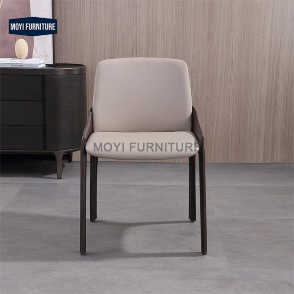 Dining Room Set Simple Modern Light Luxury Art Dining Chair Villa Eagle Eye Single Back Living Room Leisure High End Seat