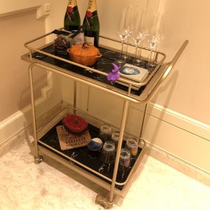 European Style Stainless Steel Mobile Food Trolley Catering Cart for Commercial Kitchen Use