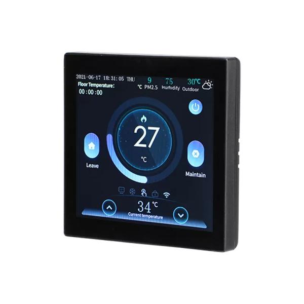 Gas Furnace Underfloor Heating Tuya Wifi Smart Thermostat With Color Screen