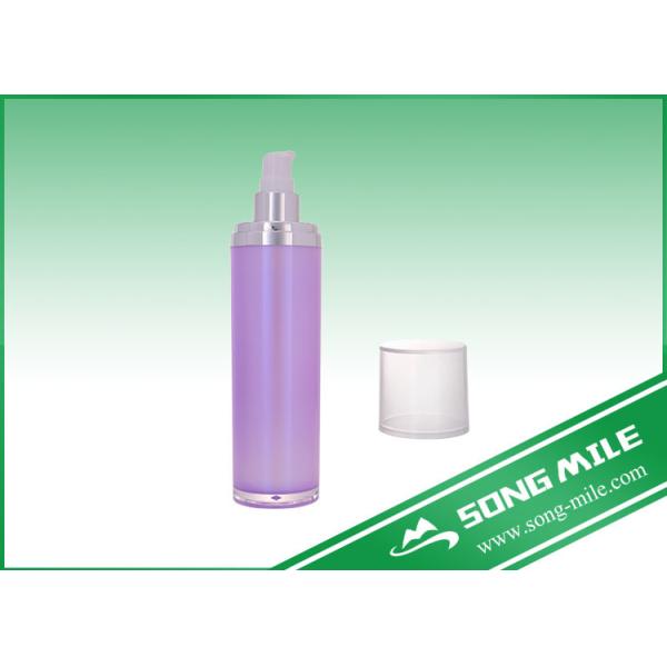50ml Acrylic Pink Cosmetic Packaging Airless Bottle for Cosmetic