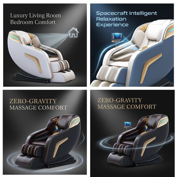 Luxury intelligent massage chair , suitable for living room and bedroom