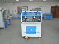 Máquina de corte de canto redondo de cabeçote duplo pneumático MF-DCM470