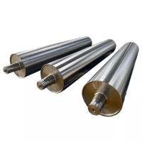 Rolo de gravidade galvanizado com acabamento em usina Rolo de cilindro de aço grande Rolo de aço industrial