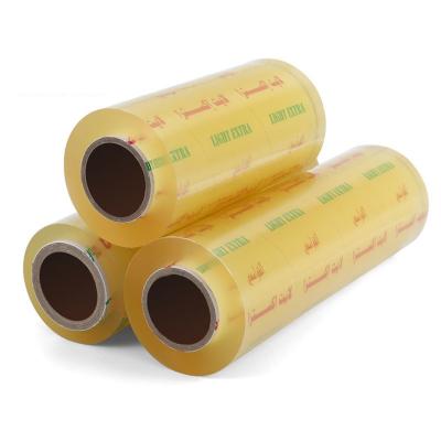 PVC Cling Compostable Stretch Film For Food Fresh Keeping Custom Plastic Wrap Food Grade