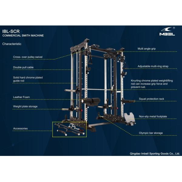 Cable Crossover Station for Bodybuilding and Chest Exercise in Durable Gym Equipment