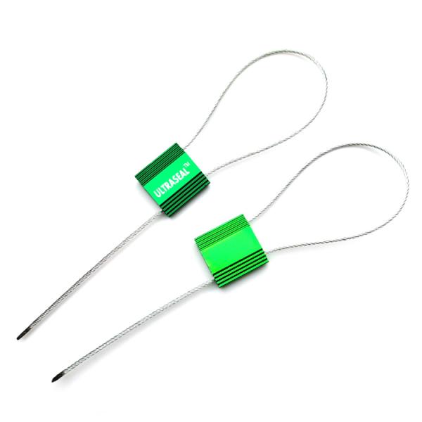 1.8mm Wire Pull Tight Security Cable Seal with 2.74 KN Tensile Strength for Logistics and Truck Security