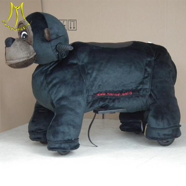 Hansel plush motorized electric ride on animals kids  ride on electric power kids motorcycle bike