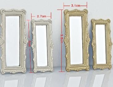 scale model 1:25 European style Mirro,model mirro ,model furnitures, model stuffs,model accessories