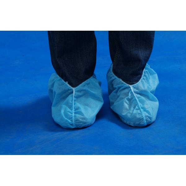 Polypropylene Non Slip Shoe Covers Disposable Breathable Hand Made Style