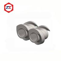 Parafuso da extrusora da zona de entrada de uma cabeça SK, peças da máquina da extrusora segmentos de parafuso OD de 62,4 mm para a série de Leistritz da extrusora