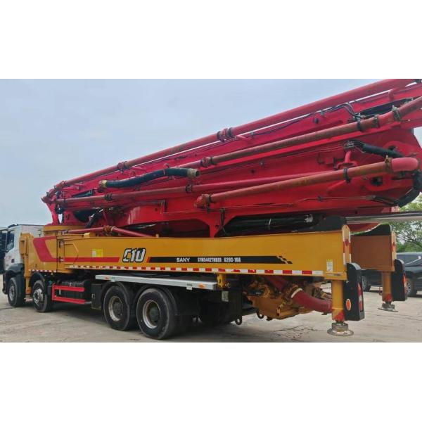 2020 SANY 62M camión de bomba de hormigón diseñado para condiciones extremas, confiable por los constructores de todo el mundo