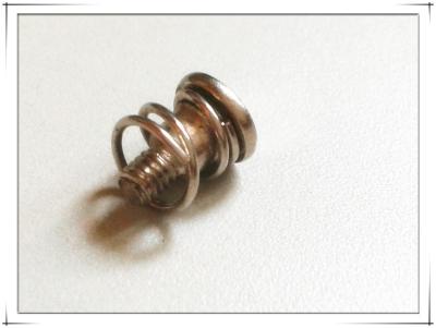 Special Cross recessed pan head step spring combination screw