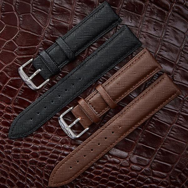 Watch Band Genuine leather Straps  14mm 16mm 18mm 20mm 22mm Fashion Man Women Watch  High Quality Brown Black colors Wat