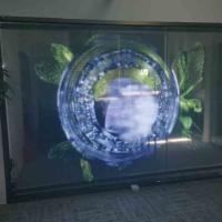 Pantalla LED de película transparente flexible fácil de instalar para publicidad