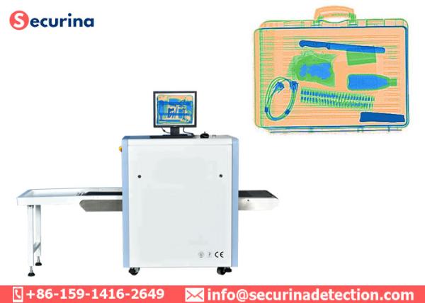 Single Energy Security X Ray Baggage Scanner Machine 0.22m/S For Parcel Inspection