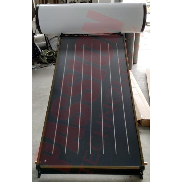 200L 150L Household Flat Plate Solar Thermal Water Heater, Blue Titanium Solar Geyser