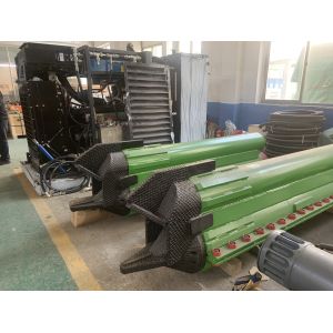 Нижняя система Vibroflot питания в методе острова рекламации сухом