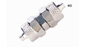 Pneumatic Tube Fittings Brass One Touch Push-on Tube Fittings Nickle Plated