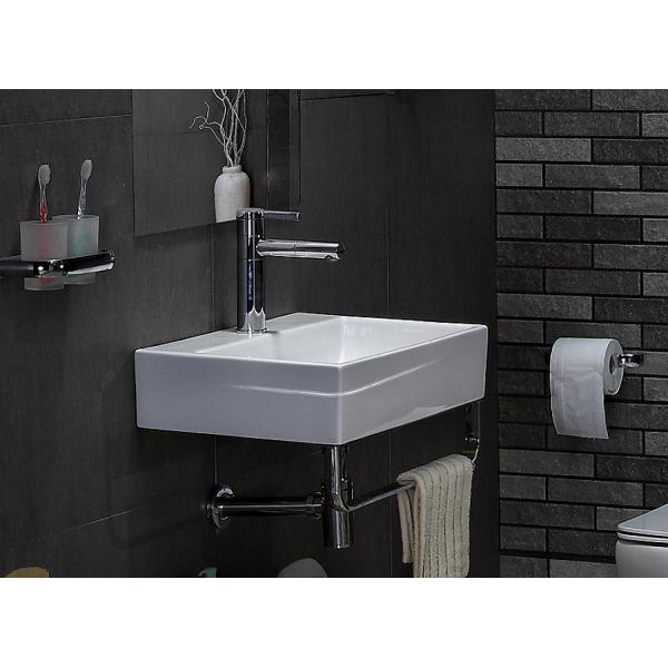 Multifuction Rectangular Wall Hanging Wash Basin Wall Hung Lavatory Sink