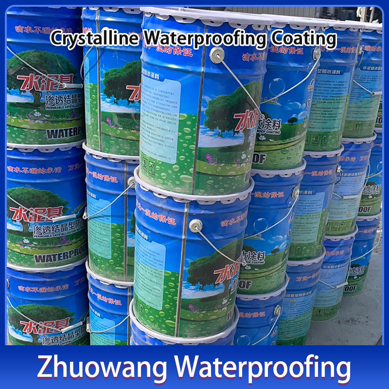 Cementitious Capillary Crystalline Waterproof Coating  Joint Filling For Bridges And Roads