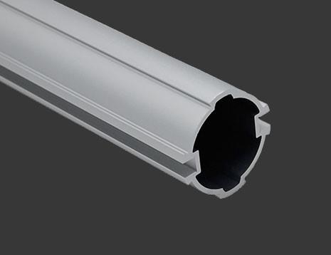 Perfil cilíndrico do tubo magro industrial da tubulação da liga de alumínio do OD 43mm para a oficina