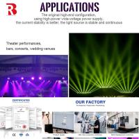 Interfaz fácil de usar de RGBW 4in1 LED 7x40W Luz de cabeza móvil para pantallas minoristas