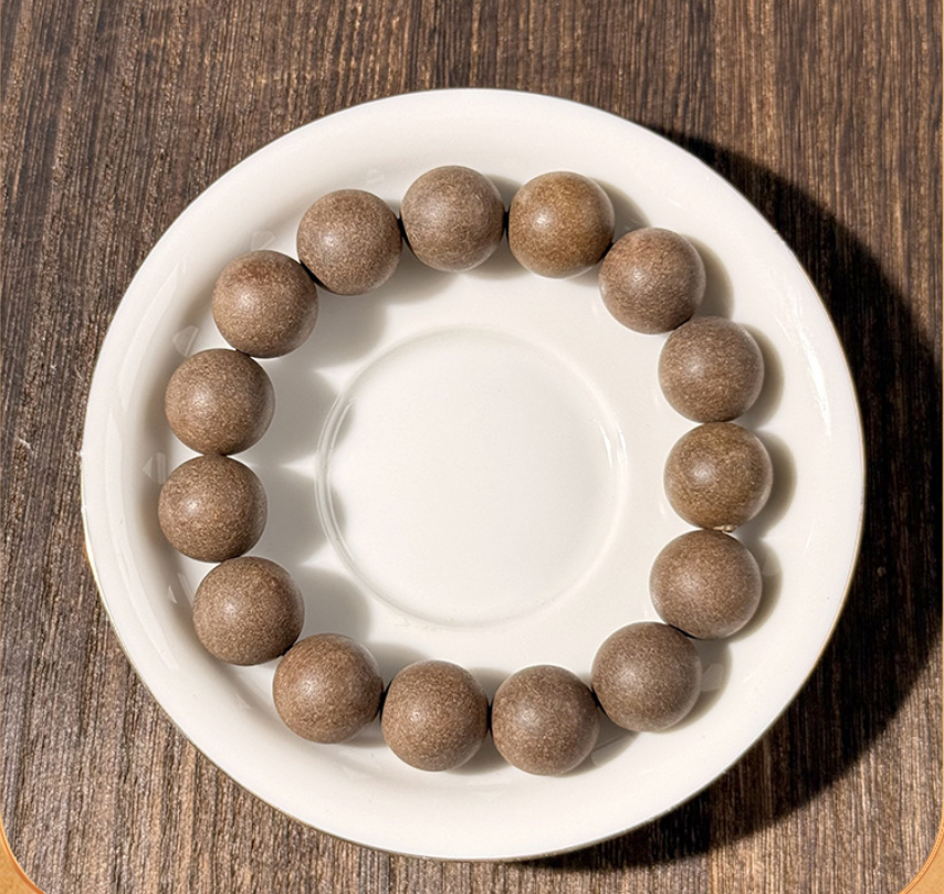 Medicinal Classical  Wood Ball Bracelet Clearing Heat Buddhist Wooden Beads