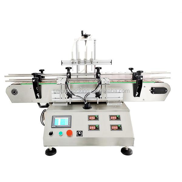 SAMMIPACK Petites machines de remplissage et d'étiquetage de bouteilles liquides