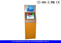 Quiosque do tela táctil de TFT LCD do shopping autônomo para a propaganda